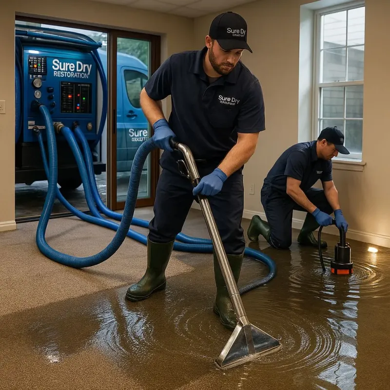 Water Extraction and Removal process in Dover, TN